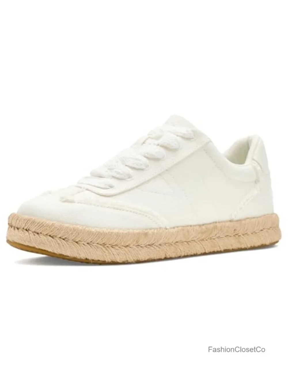 TOMS Women's Jesse Low-Top Canvas Sneakers with Platform Heel, Lace-Up